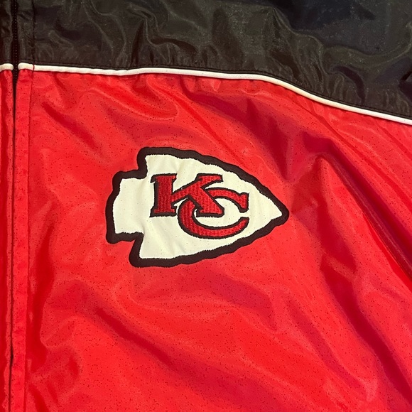Vintage Chiefs Jacket NFL Kansas City Red Super Bowl - Picture 4 of 6